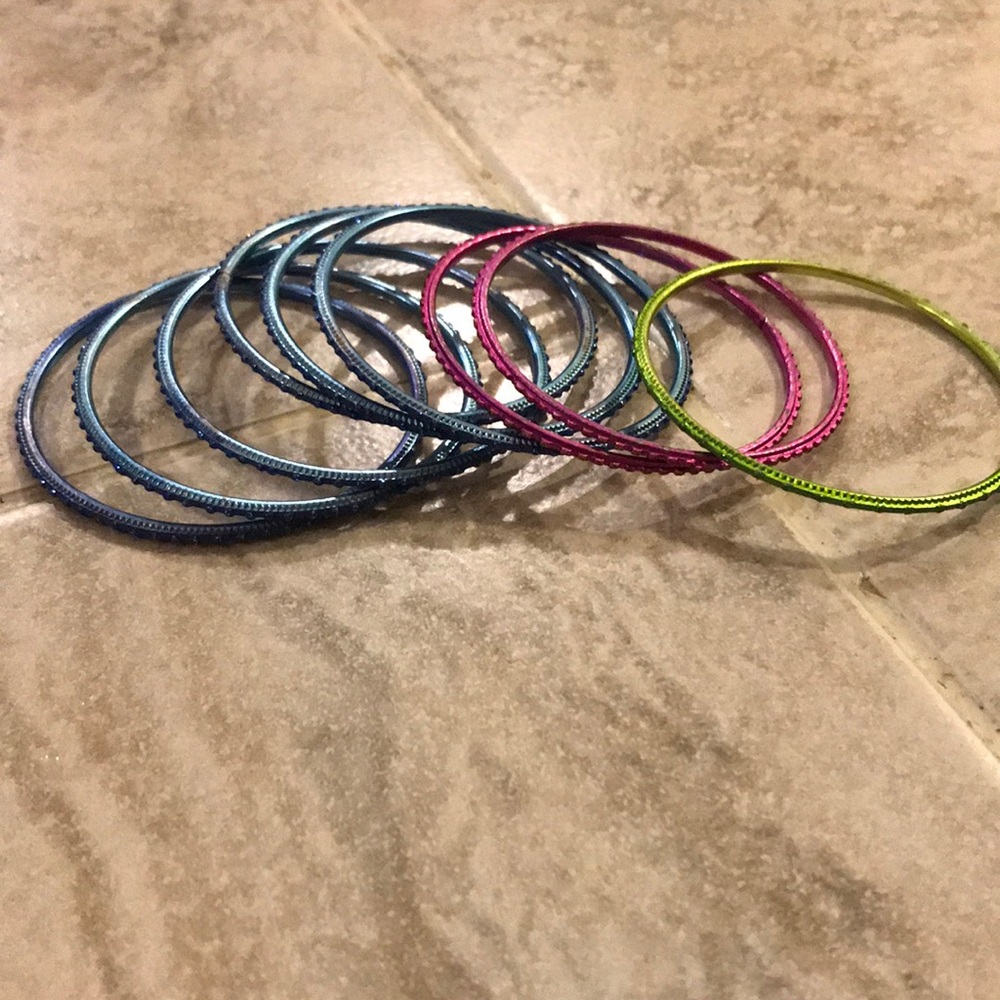 Bangle bracelets